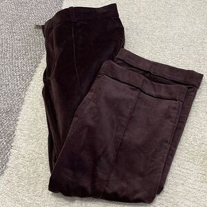 Elegant Women's Velvet Pants